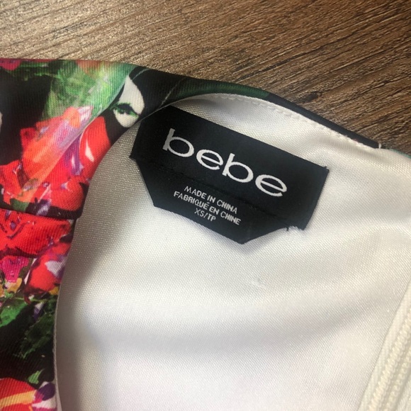 Bebe multi color dress. - Picture 3 of 5